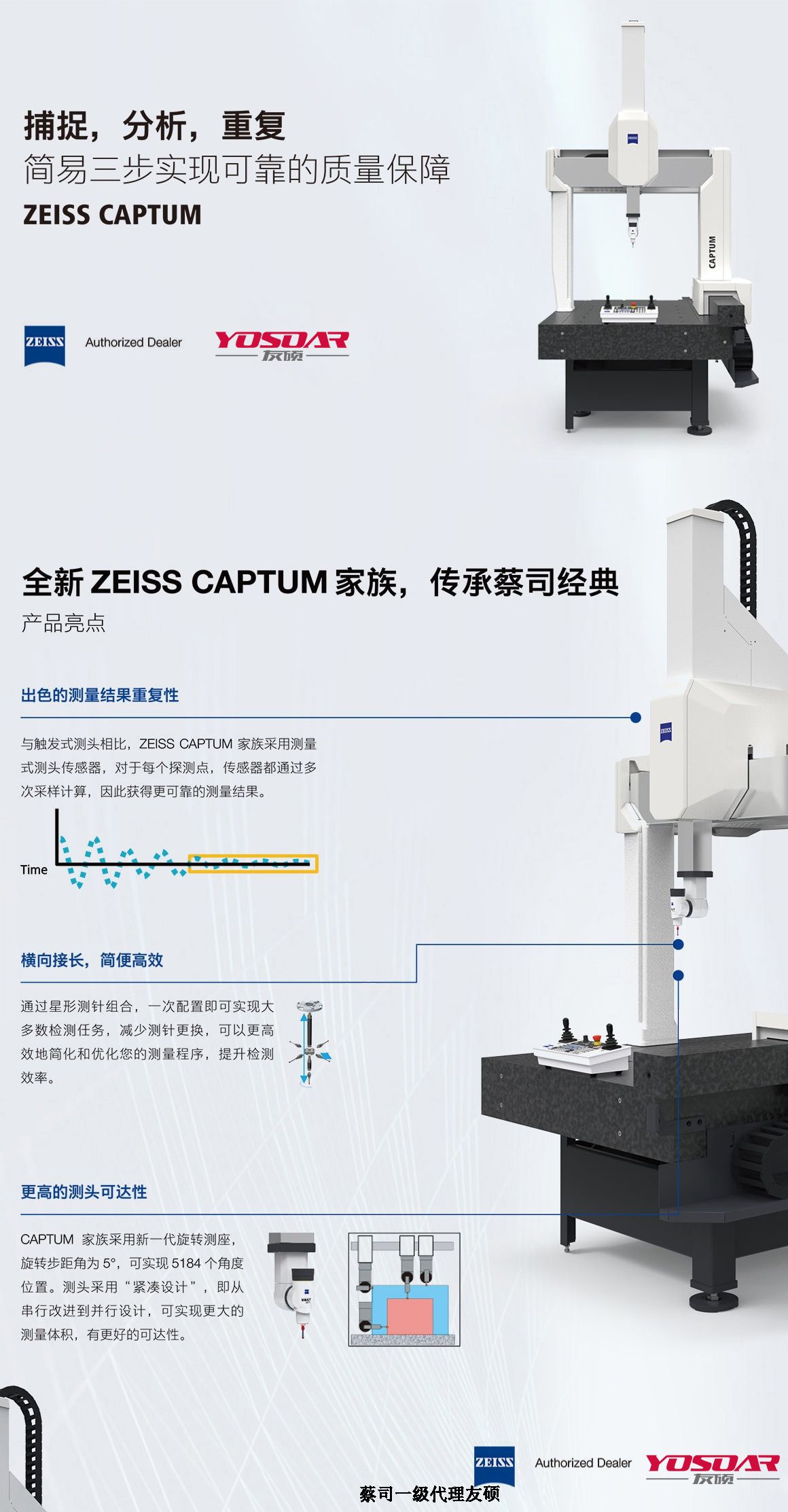 上饶蔡司三坐标CAPTUM