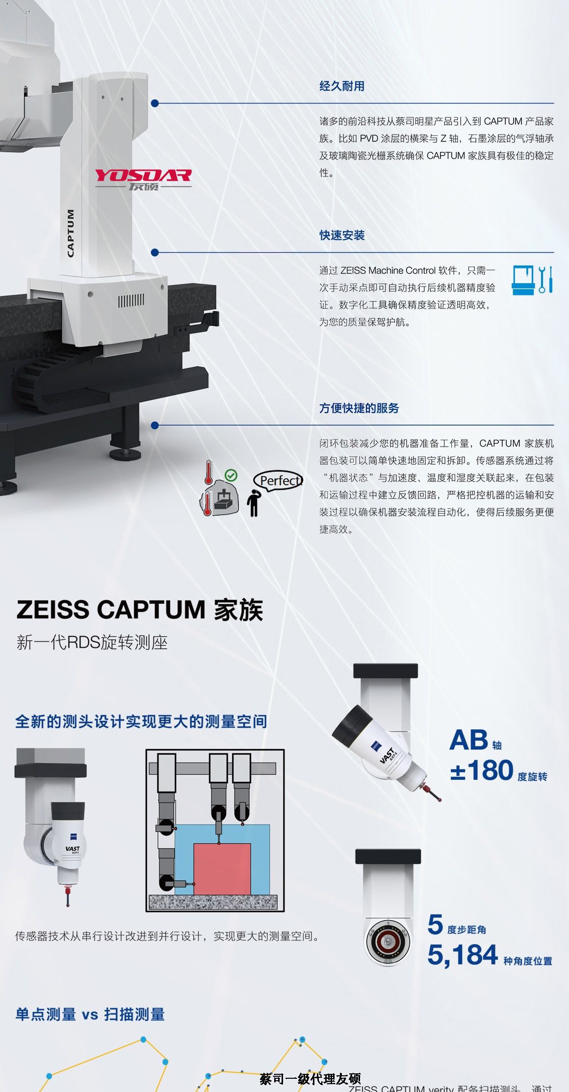 上饶蔡司三坐标CAPTUM